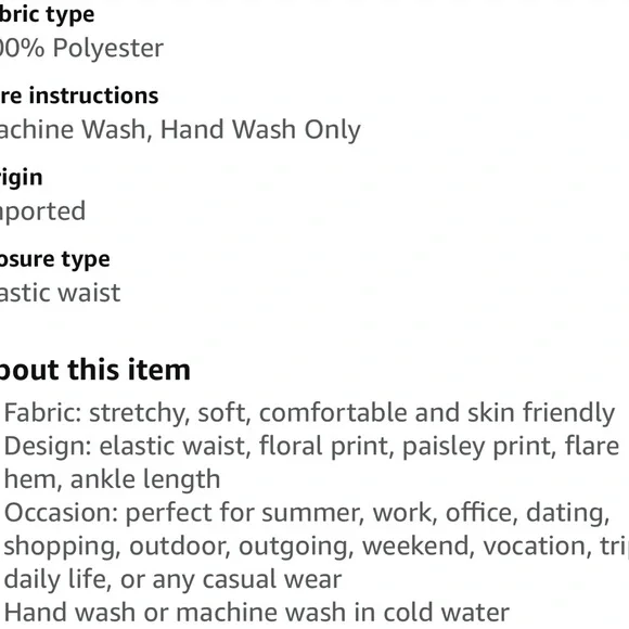 Women’s Plus Boho Floral Paisley Skirt - Picture 5 of 7